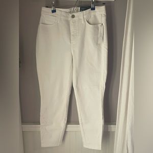 High waist cropped jegging